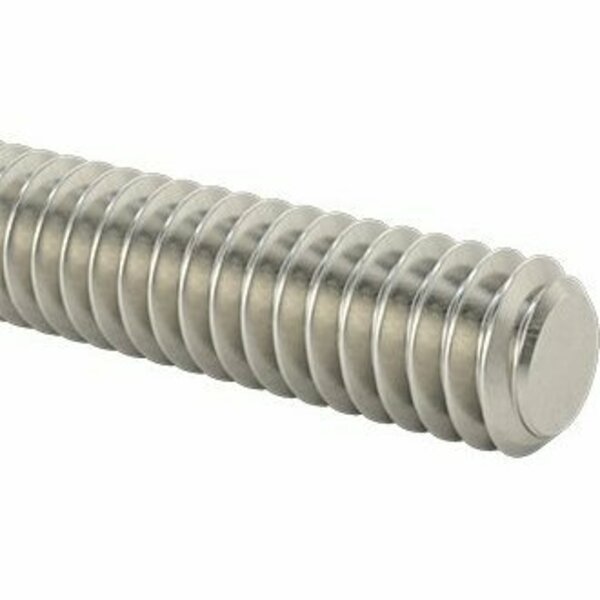 Bsc Preferred 18-8 Stainless Steel Threaded Rod 1/4-20 Thread Size 8 Long, 5PK 95412A568